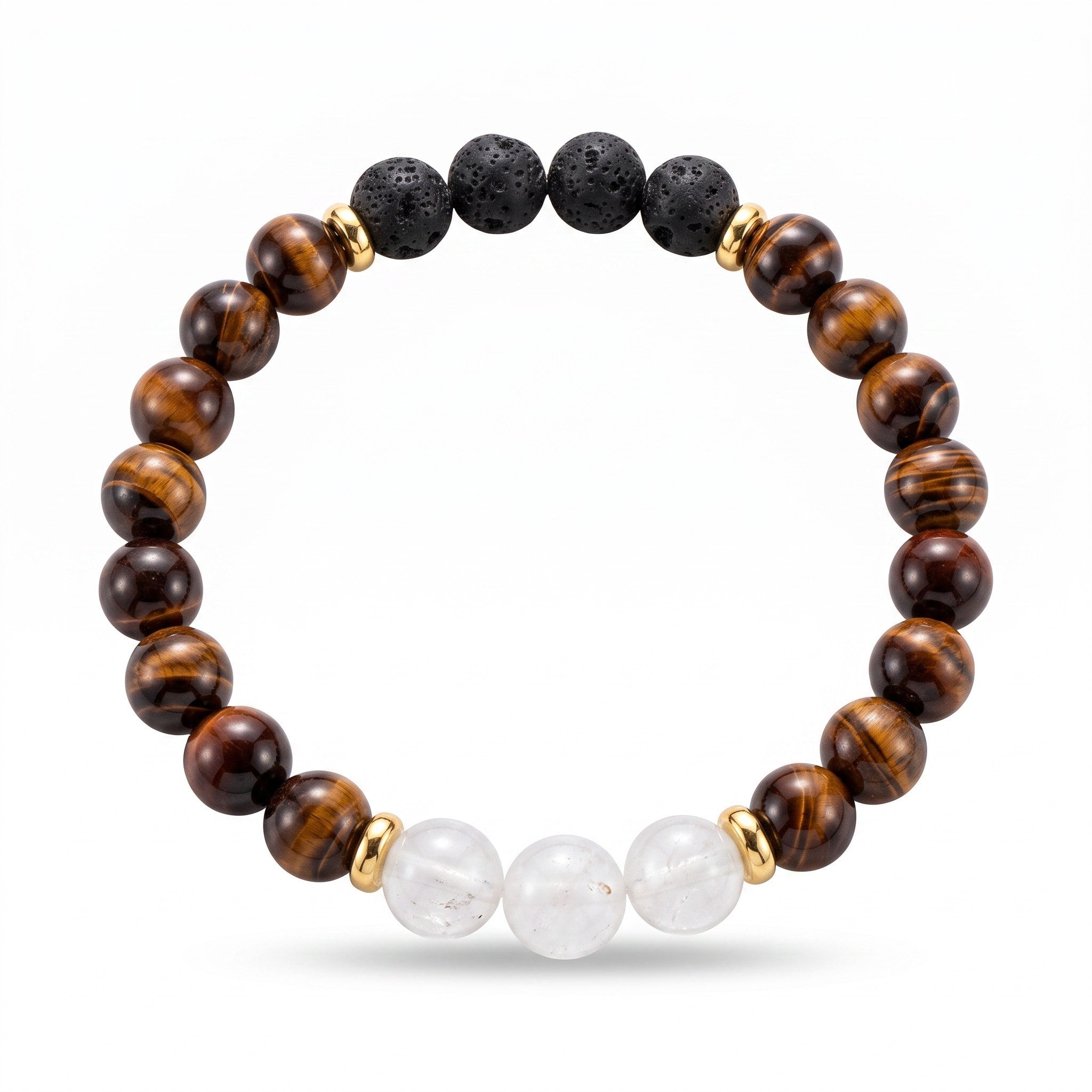 Aurum Garland Halo Diffuser Bracelet - Moonstone