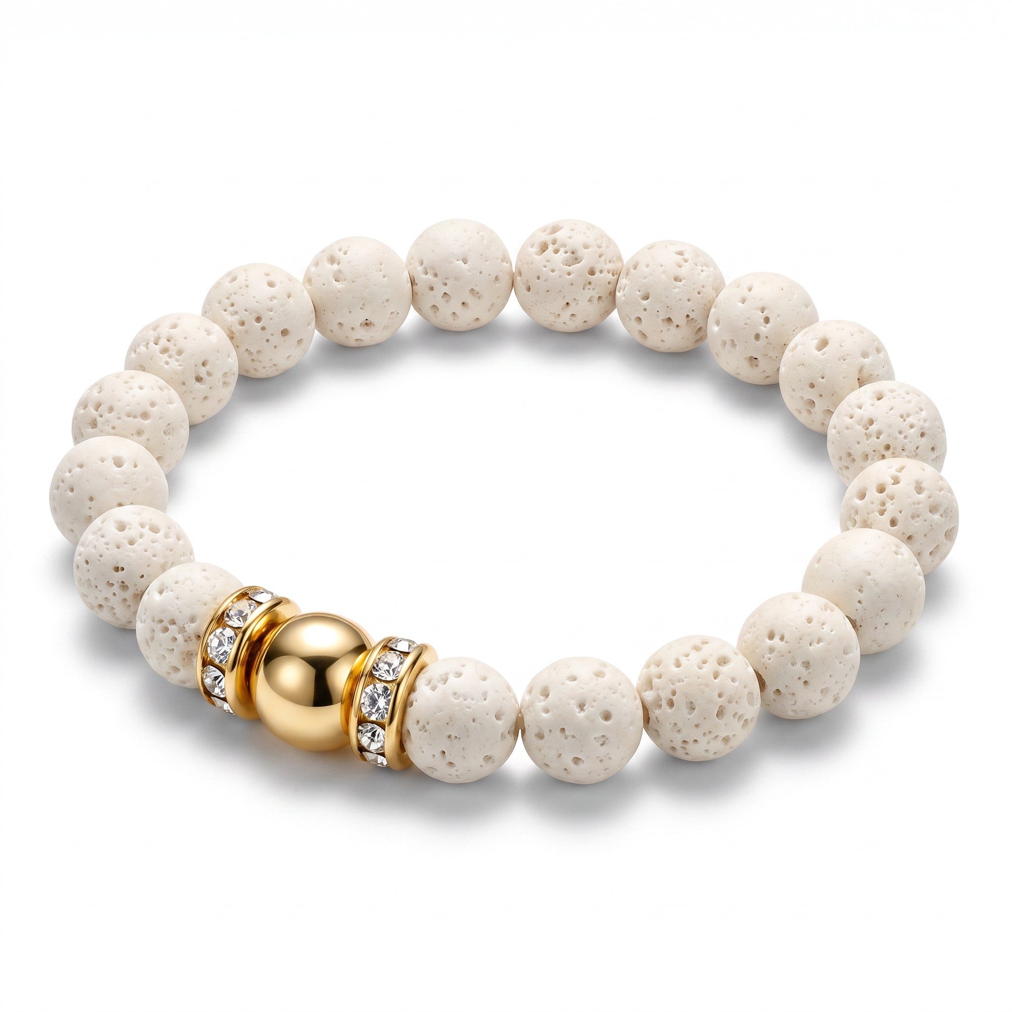 Golden Aura Diffuser Bracelet - Sparkle