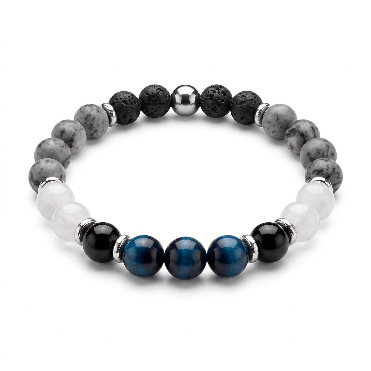 Golden Aura Diffuser Bracelet - Blue Tigers Eye